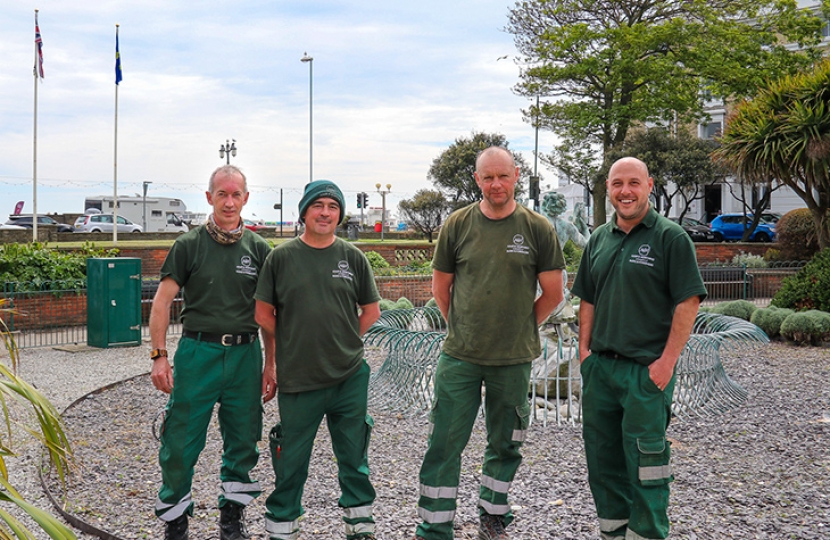 Council creates new town centre team for elaborate year-round floral displays