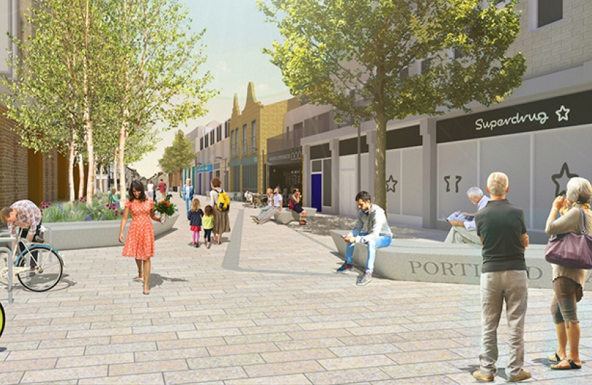 Construction work to breathe new life into Worthing town centre road has started