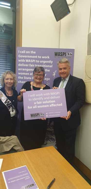 Pension Women in Parliament 