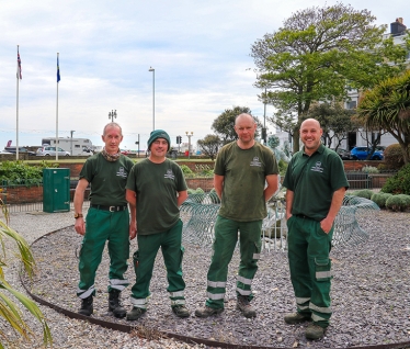 Council creates new town centre team for elaborate year-round floral displays